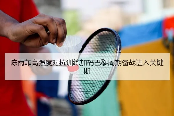 陈雨菲高强度对抗训练加码巴黎周期备战进入关键期